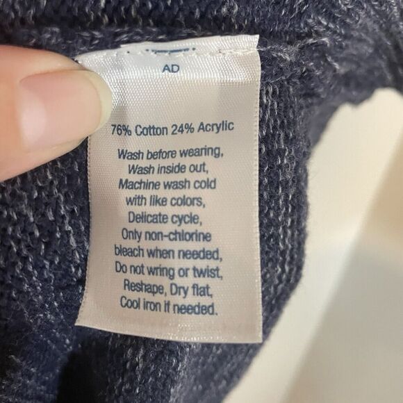 URBAN PIPELINE Men’s Size XL Navy Blue Cardigan Sweater Pockets Grandpa Hipster - Picture 6 of 9